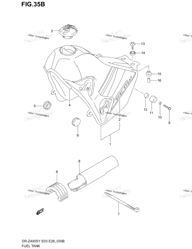 Fuel Tank (Model K2)
