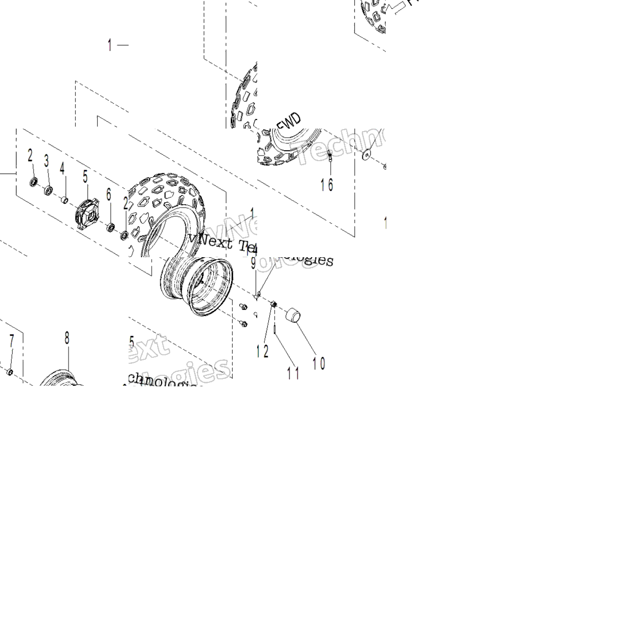 Drive - Front Wheel 110