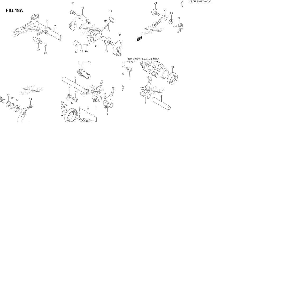 Gear Shifting (Model K8/K9)