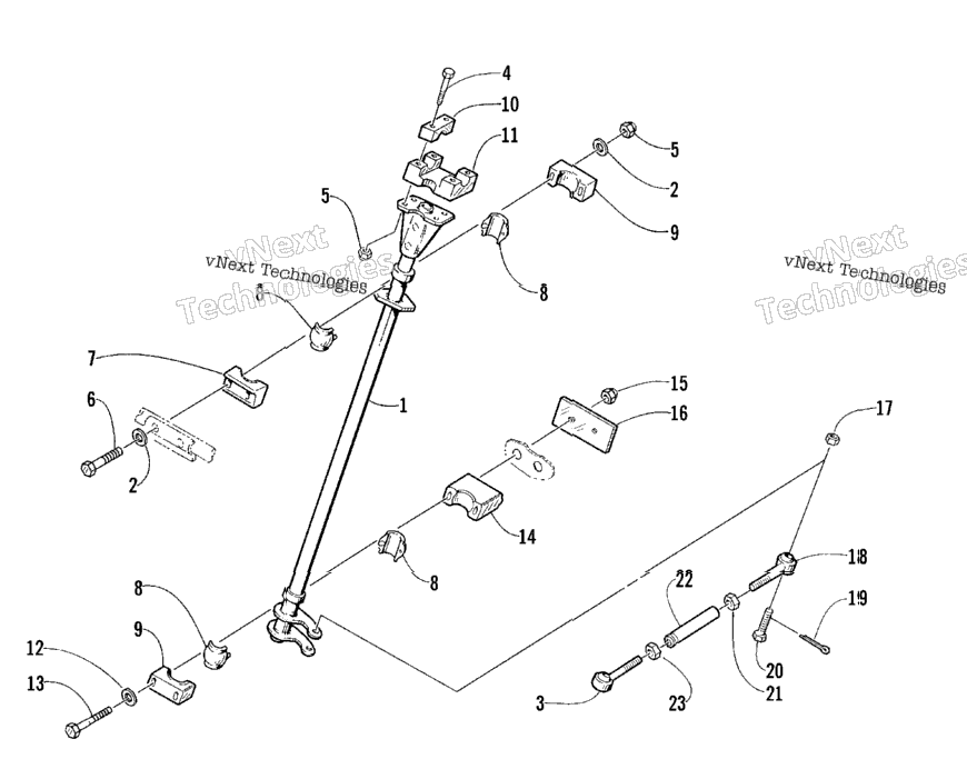 Steering Post Assembly