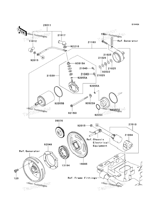 Starter Motor (F7f/F8f)