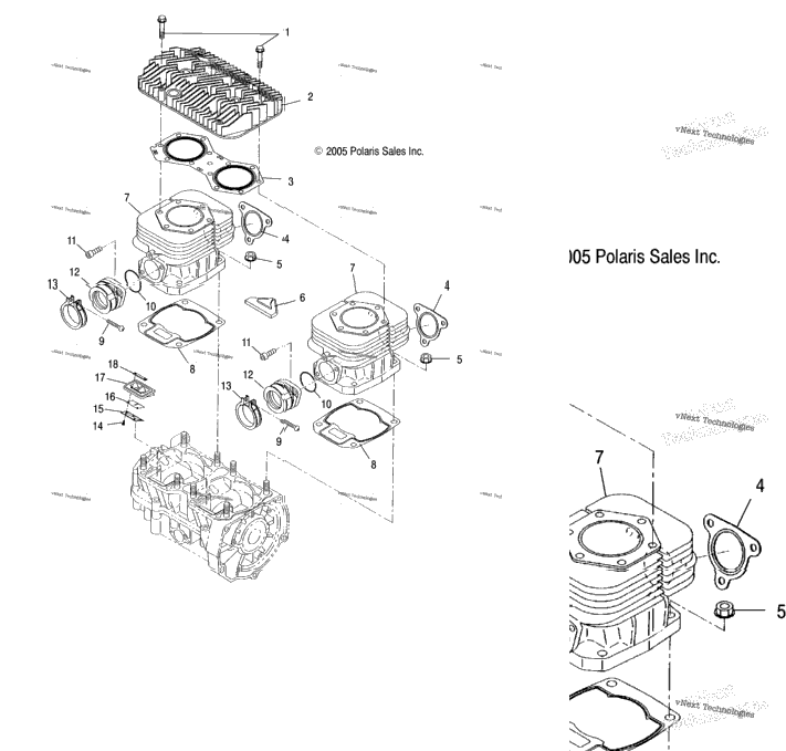 Engine, Cylinder