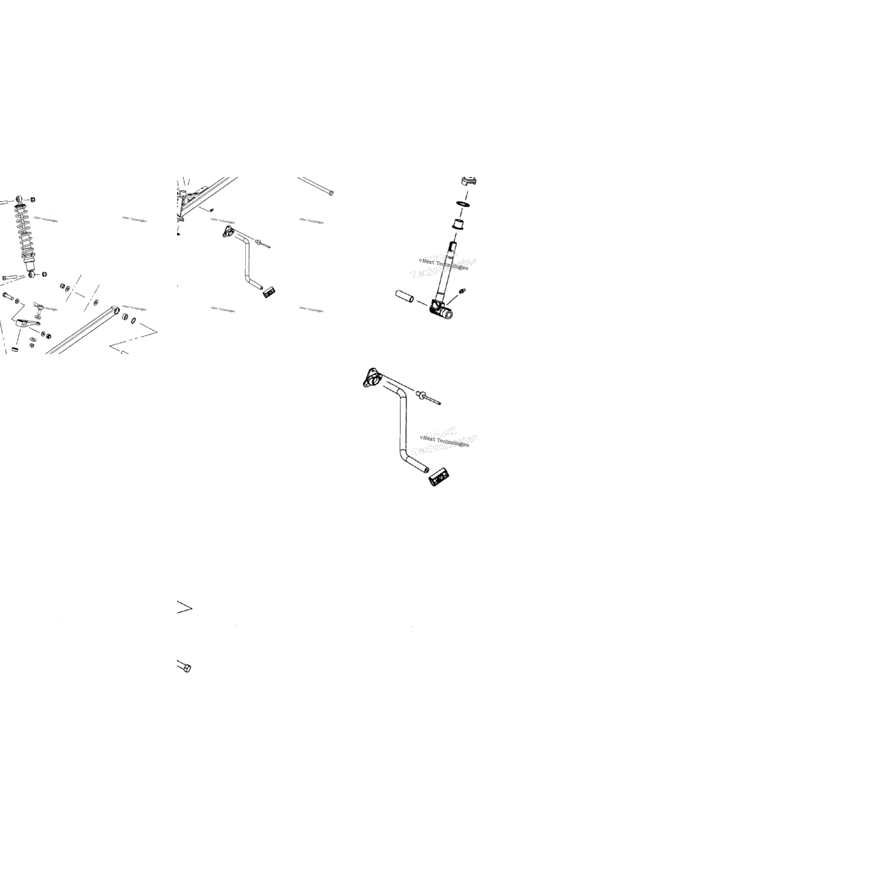 Suspension, Front/Radius Rods