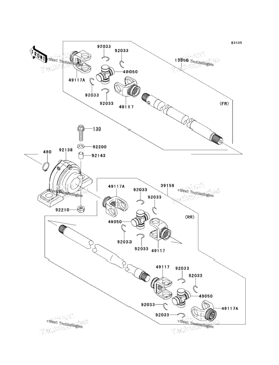 Drive Shaft-Propeller