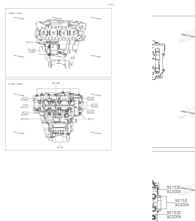 Crankcase Bolt Pattern