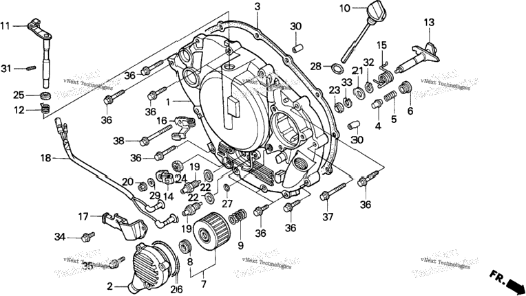 Right Crankcase Cover