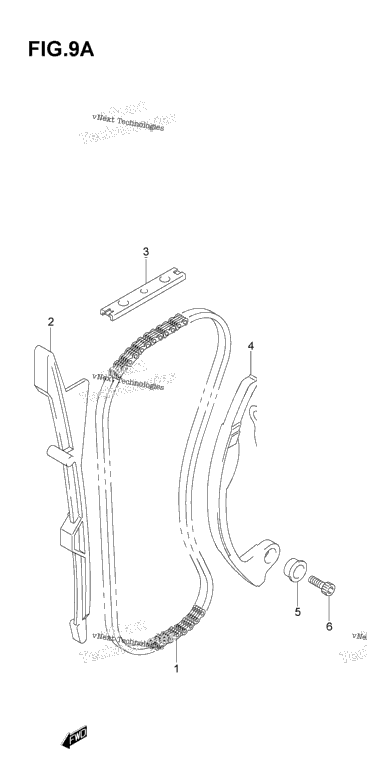 Cam Chain (Model K7)