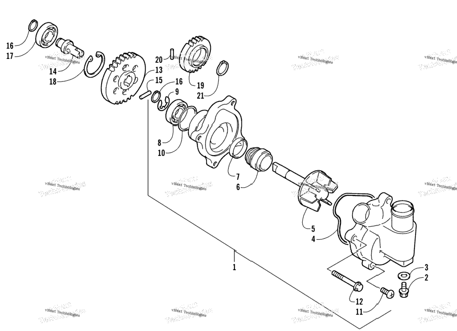Water Pump Assembly