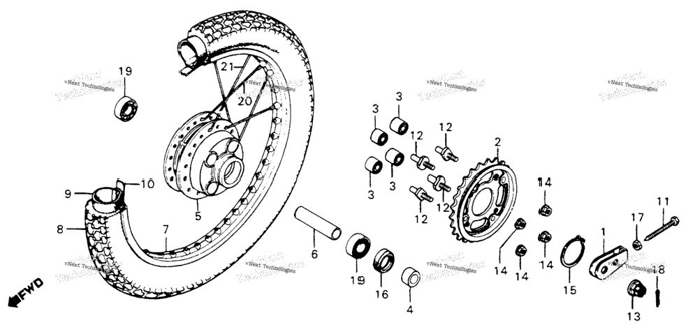 Rear Wheel