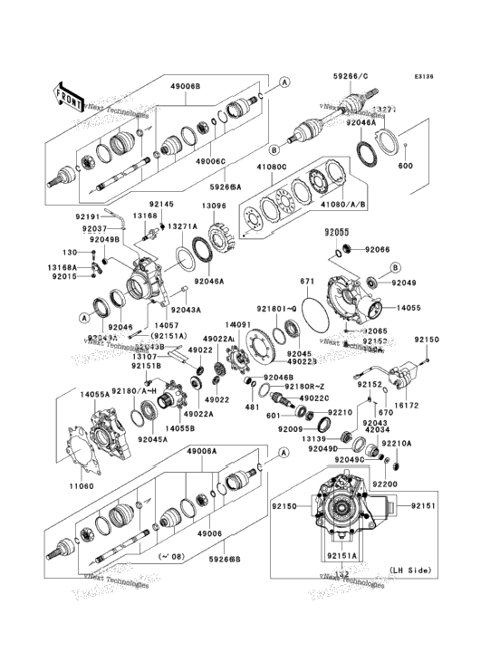 Drive Shaft-Front
