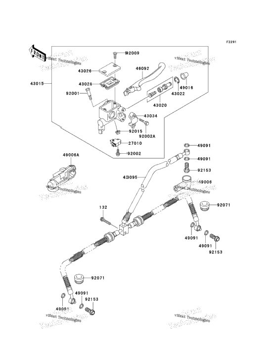 Front Master Cylinder
