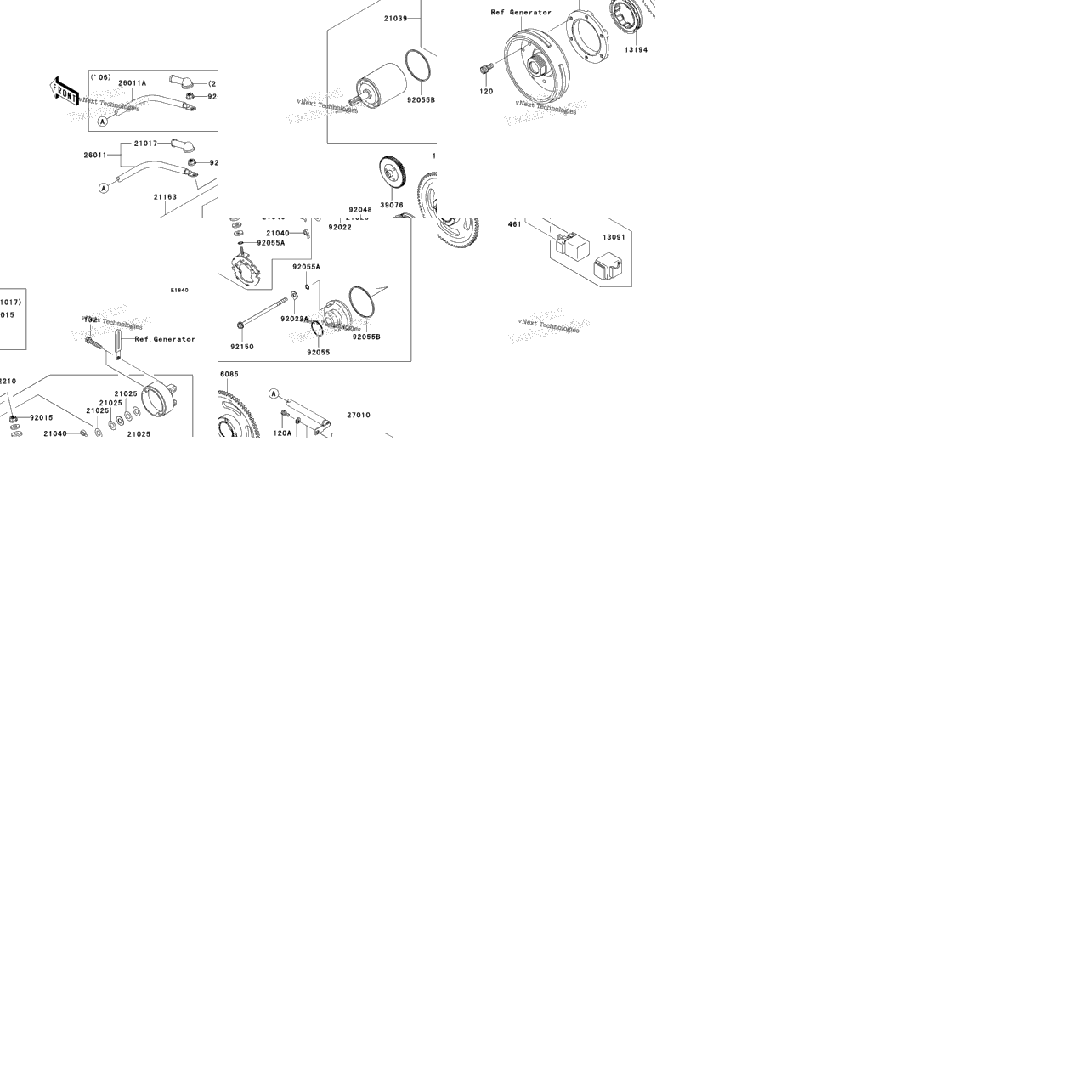Starter Motor (D6f-D8f)