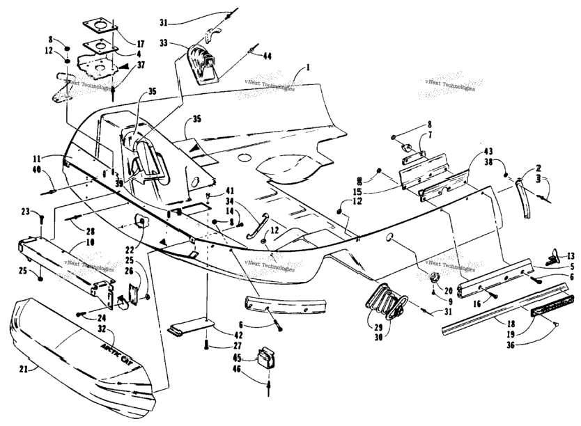 Belly Pan And Nose Cone Assemblies