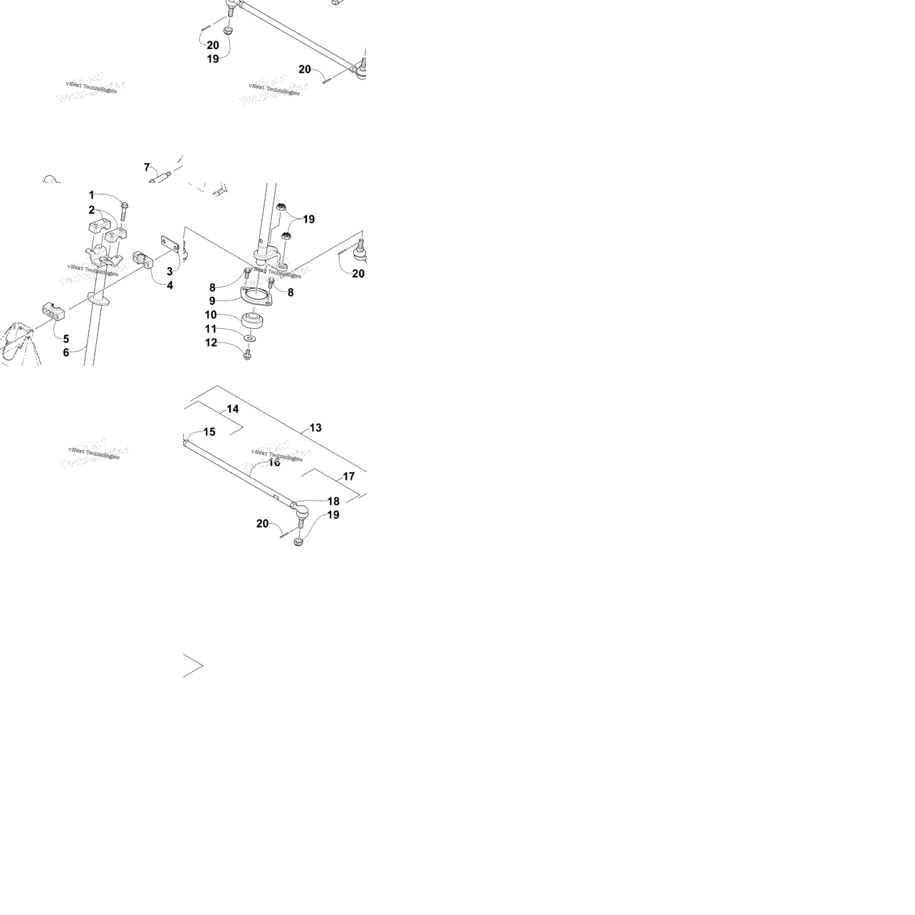 Steering Assembly (Vin: 250001 And Up)