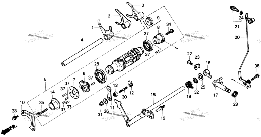 Gearshift Fork