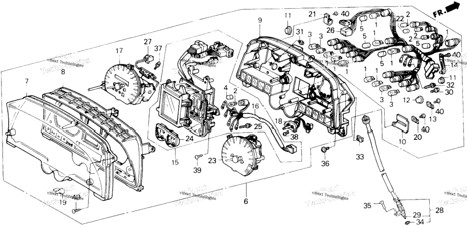 Speedometer + Tachometer