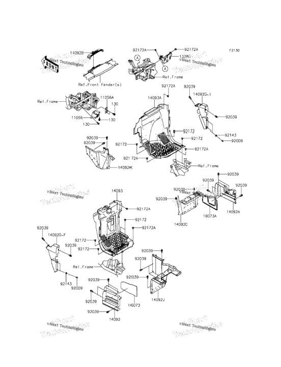 Frame Fittings (Front)