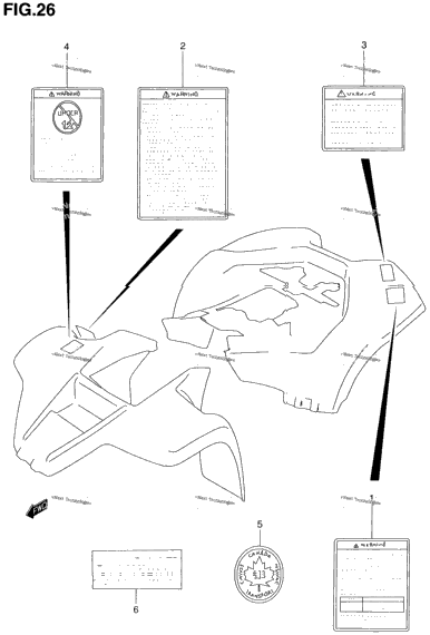 Label (Model T/V/W)