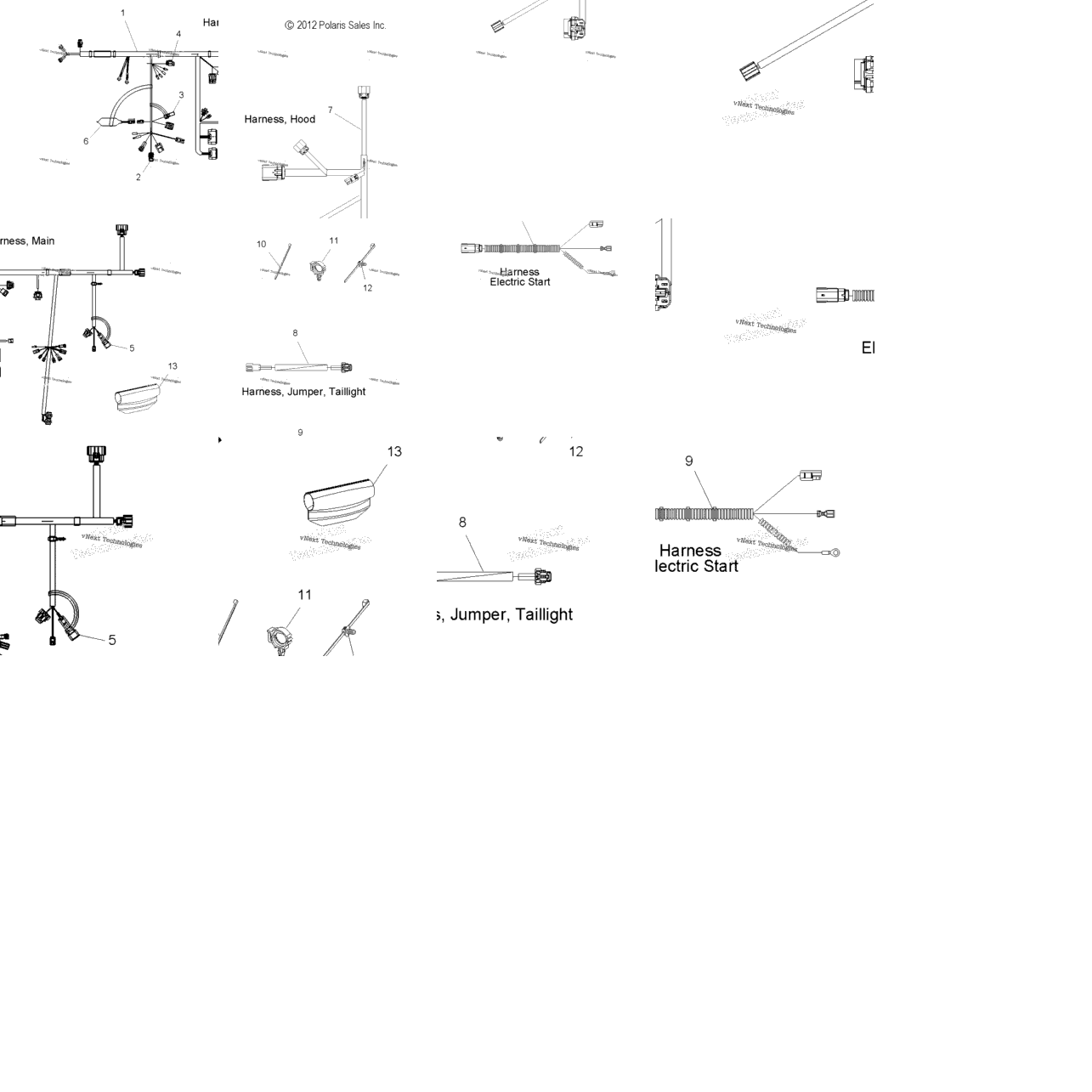Electrical, Wire Harness All Options