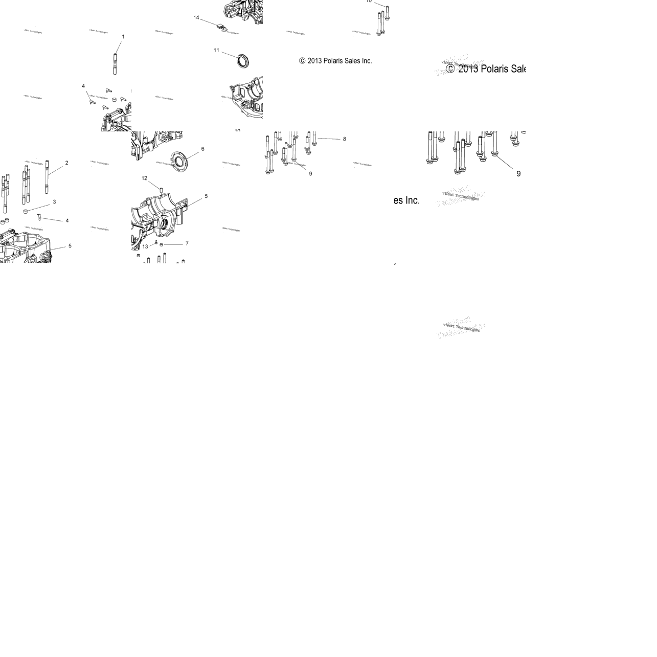 Engine, Crankcase All Options