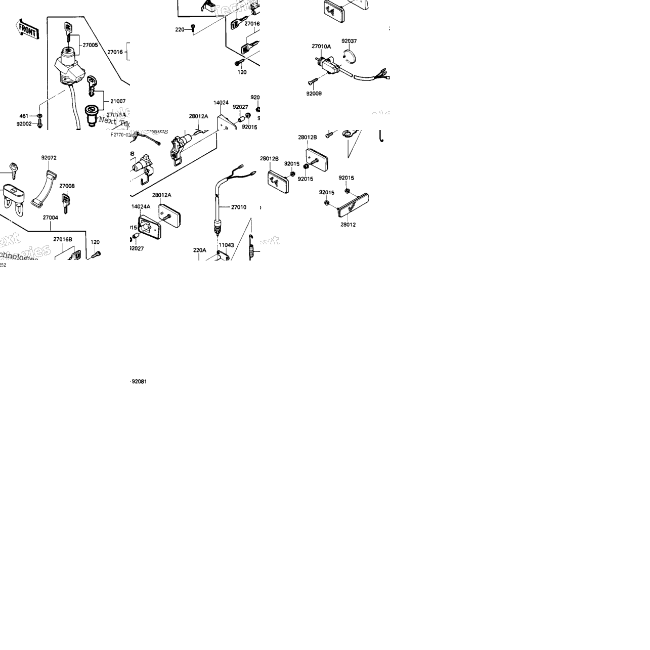 Ignition Switch/Locks/Reflectors