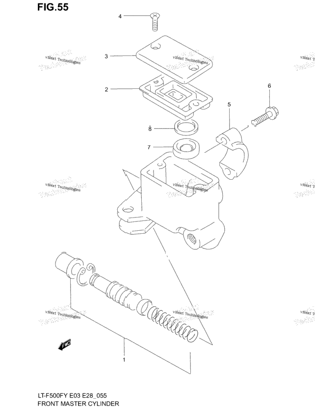 Front Master Cylinder