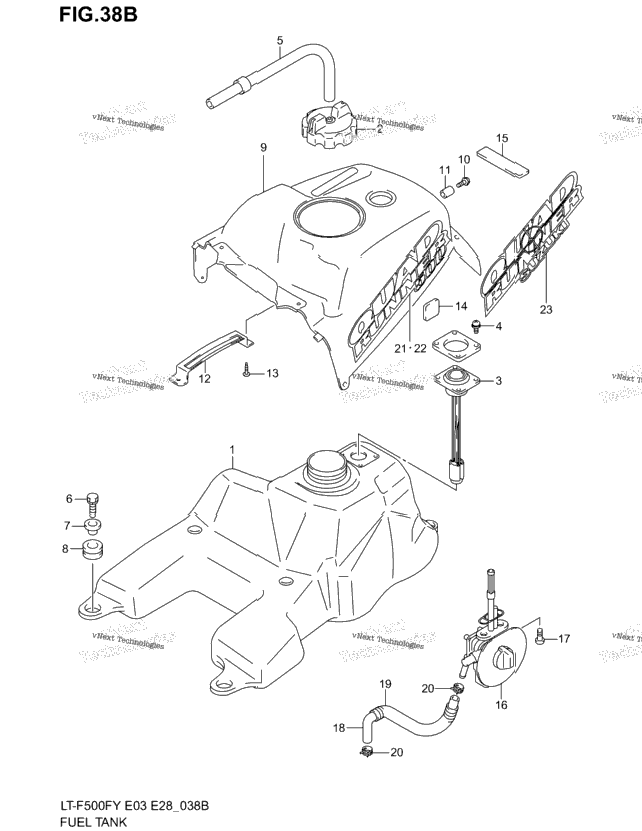 Fuel Tank (Model K1/K2)