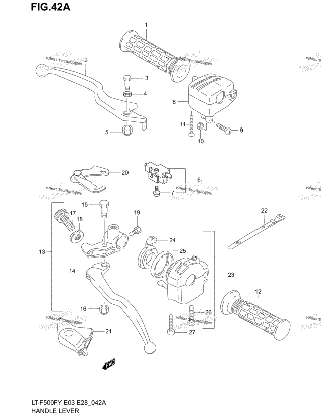 Handle Lever (Model K2)