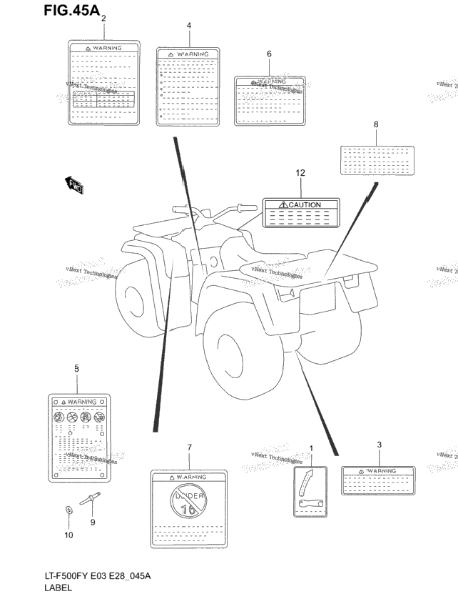 Label (Model X/Y/K1/K2)