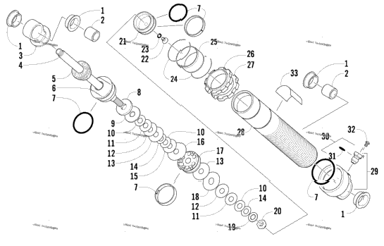 Front Suspension Shock Absorber