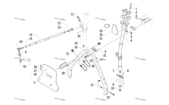 Steering Post Assembly