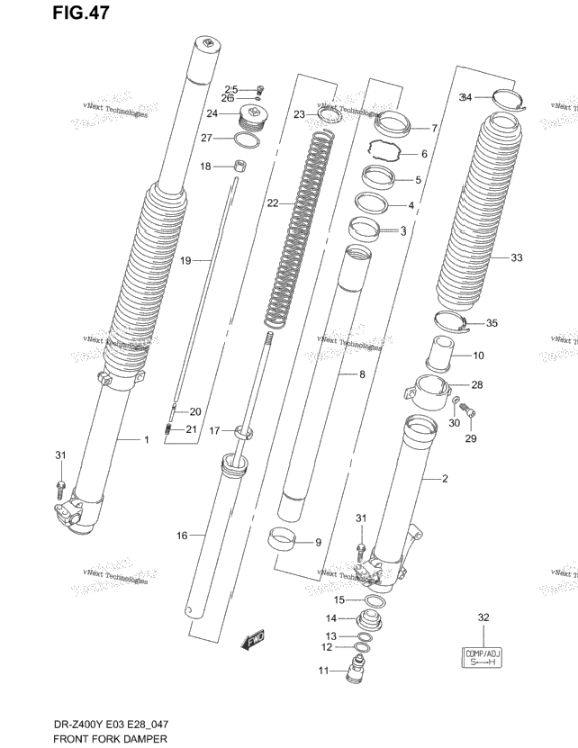 Front Fork Damper