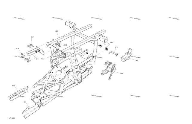 Frame - Rear Parts 1