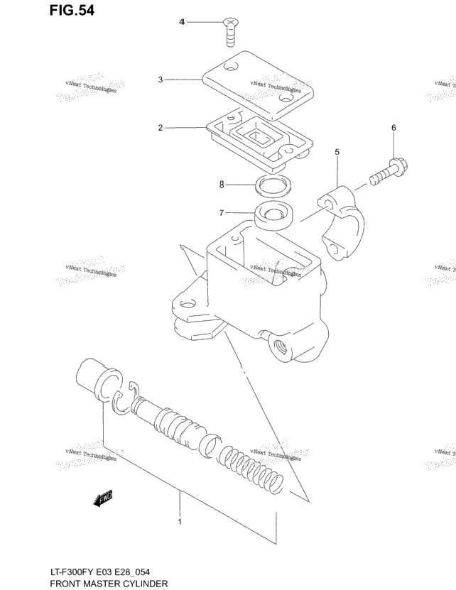 Front Master Cylinder