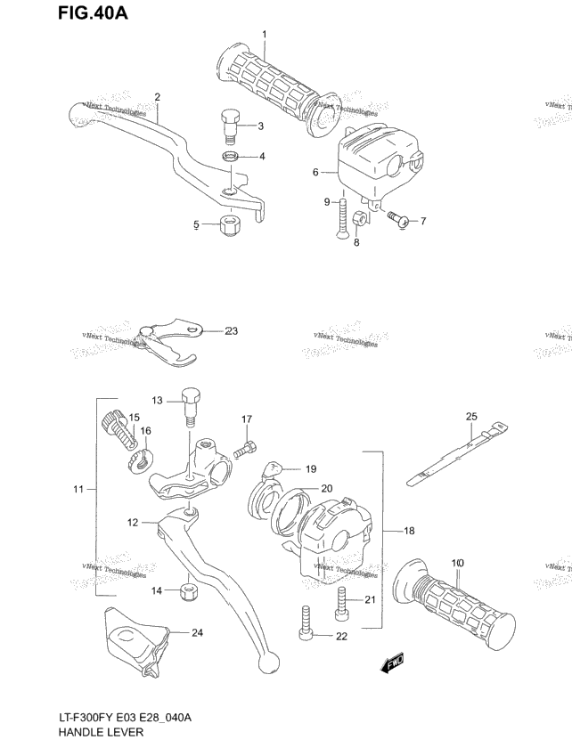 Handle Lever (Model K2)