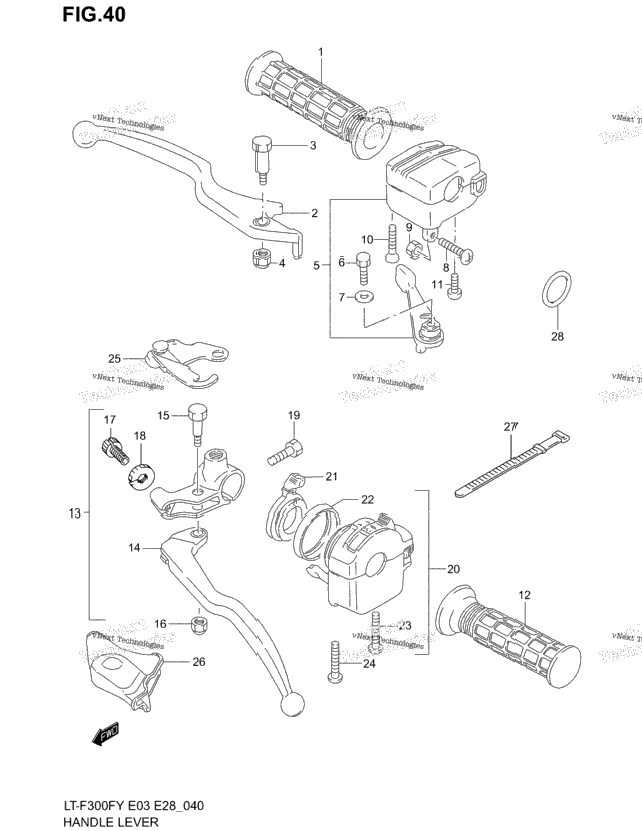 Handle Lever (Model X/Y/K1)