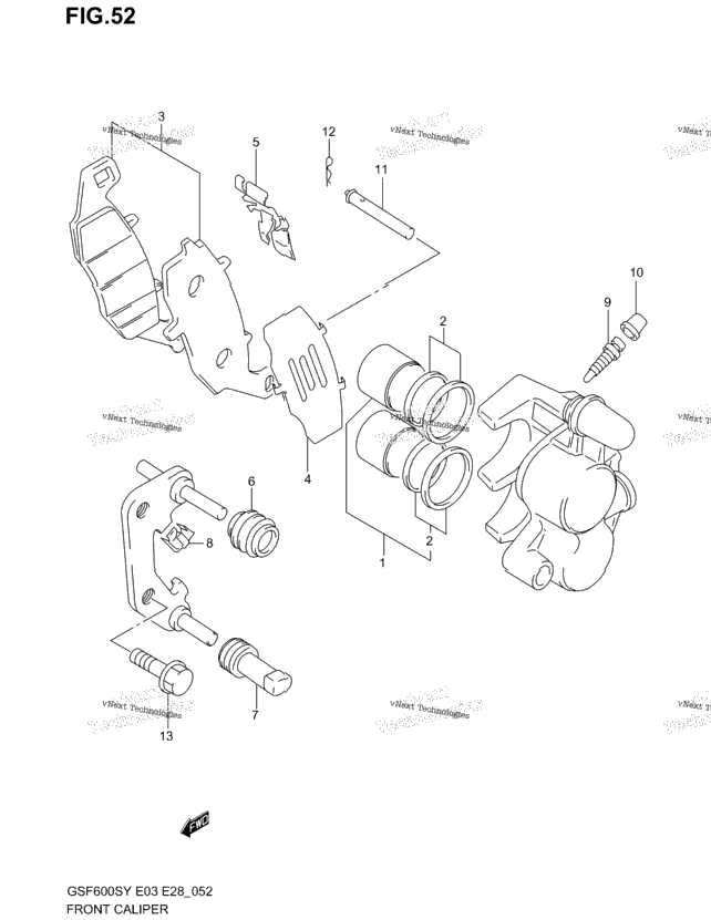 Front Caliper