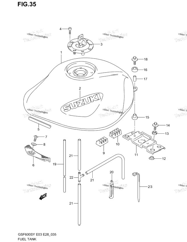 Fuel Tank (Model Y)