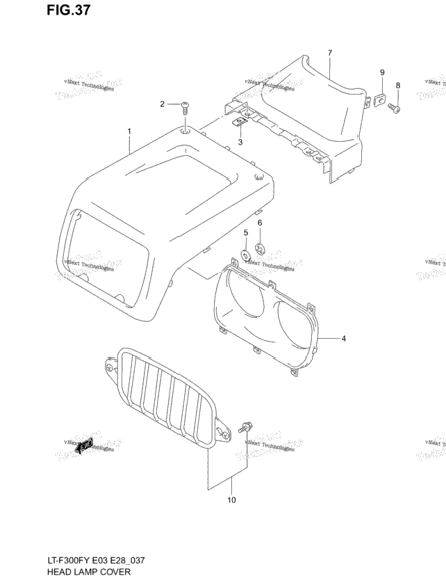 Headlamp Cover