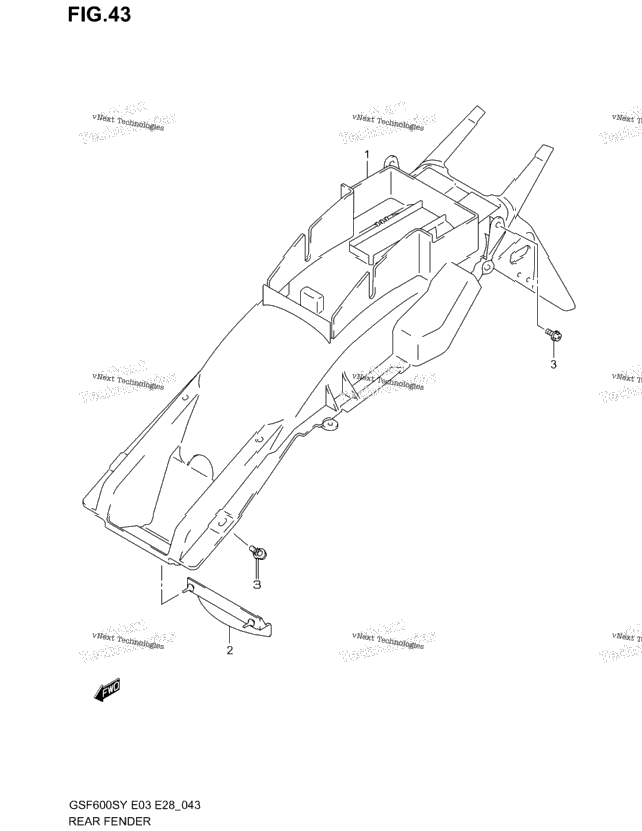 Rear Fender