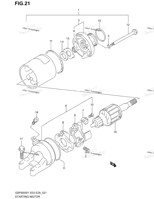 Starting Motor