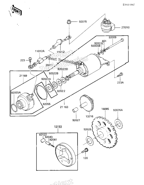 Starter Motor/Starter Clutch