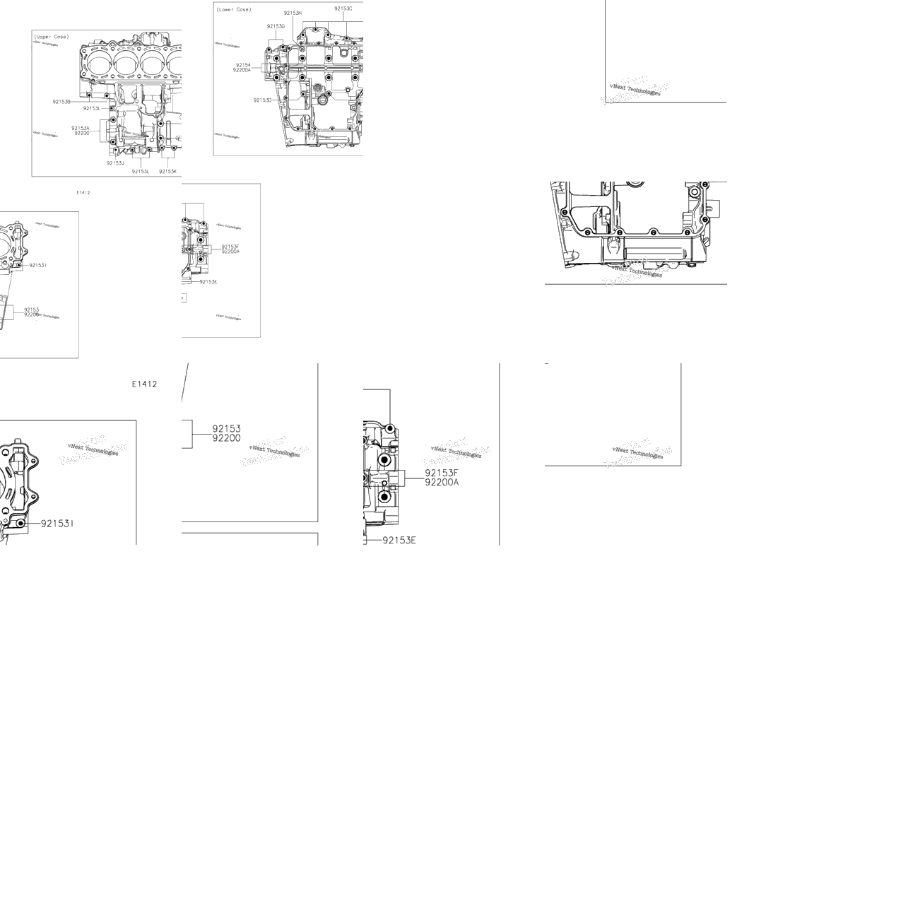 Crankcase Bolt Pattern