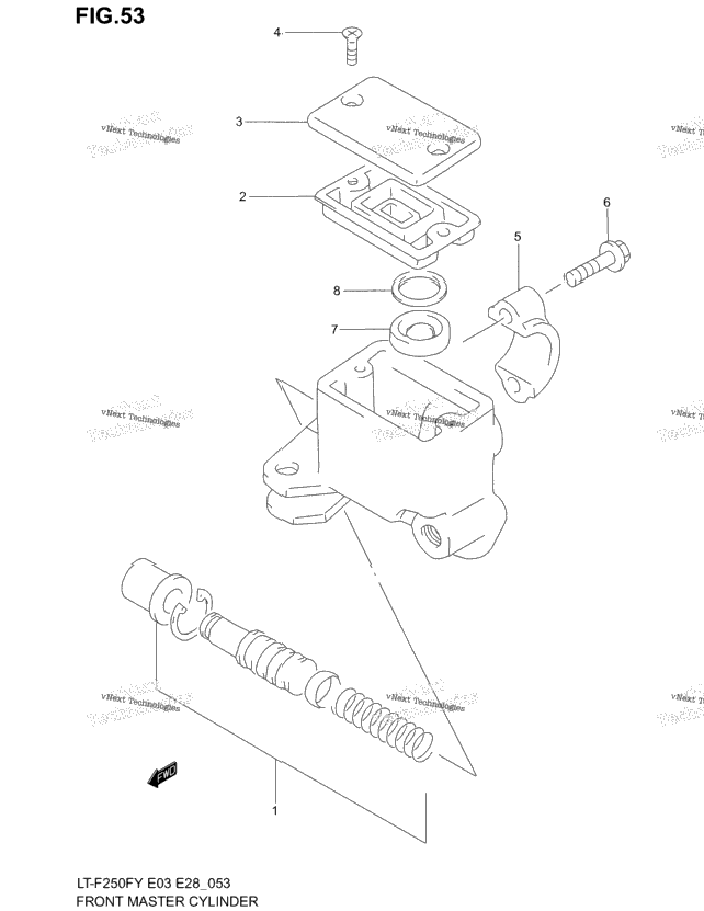 Front Master Cylinder