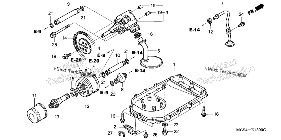 Oil Pump + Oil Pan