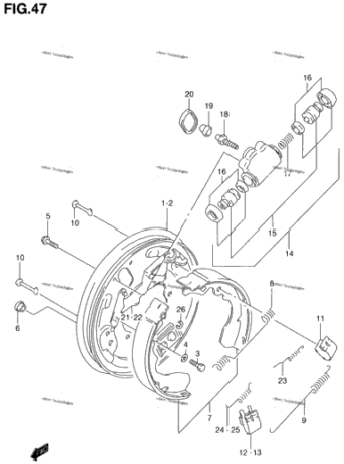Front Wheel Brake