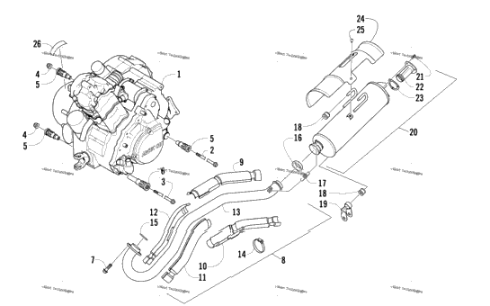 Engine And Exhaust