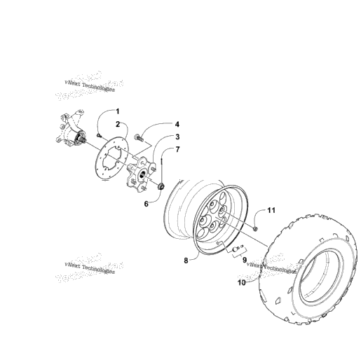 Wheel And Tire Assembly