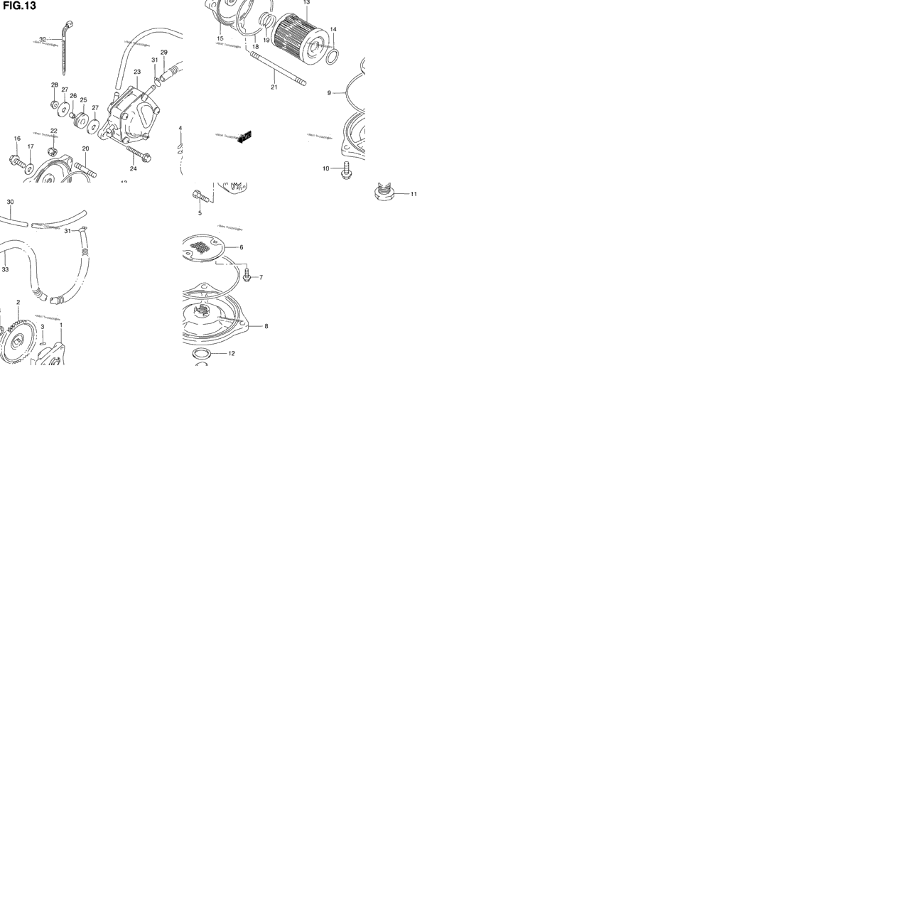 Oil Pump - Fuel Pump