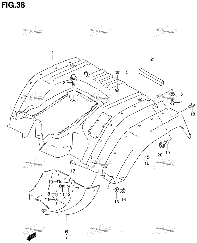 Rear Fender